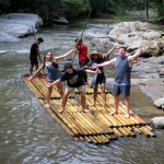 Full Day Long Neck Karen Chiang Mai +Elephant Waterfall Hiking +Rafting +Lunch in Treehouse 