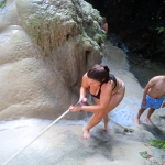 Full Day Sticky Waterfalls + Chiang Dao Cave + White Water Rafting + Elephant Jungle Hiking