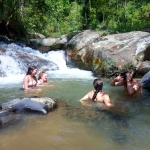 Full Day Chiang Mai Rainbow Cave Tour +Elephant Waterfall Walk +Rafting +Lunch Treehouse 