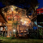2 Day The Whimsical Treehouse Good View, Elephant, Zipline, Rafting, Sticky Waterfall