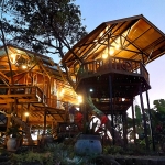2 Day Luxury Treehouse Good View, Waterfall walk with elephants, Rainbow Cave, Rafting